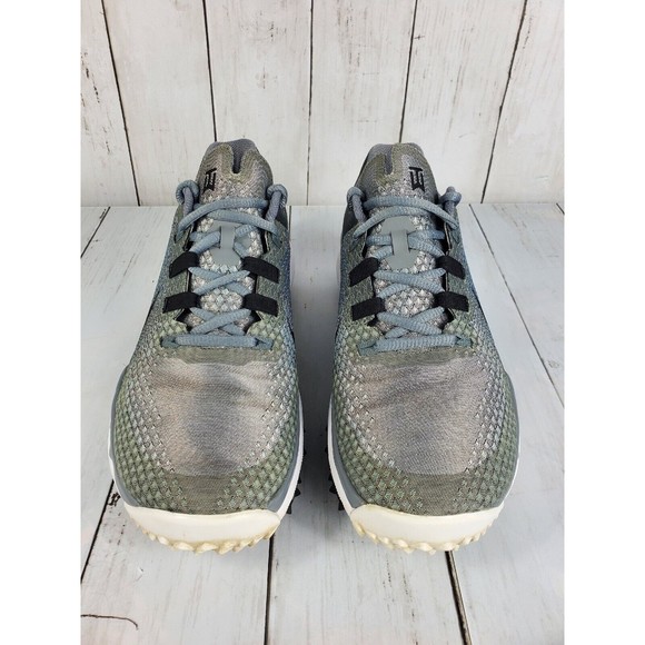 Nike Tiger Woods TW 15 Golf Shoes Men\'s Size 7 Gray Black No Insoles 704884 main image 14